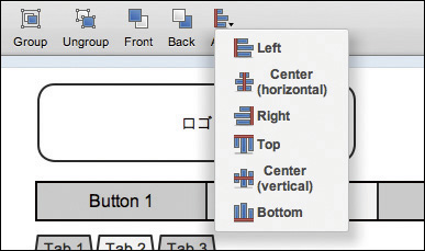 グルーピングや配置、整列など、ドローツールとしての主要な機能がそろっている
