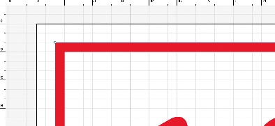 ピクセルに沿った罫線を作成するためにパスを作成し、1pxの罫線を追加するとパスの両側に線が描かれる。そのままビットマップ化すると、ぼやけたラインになってしまう