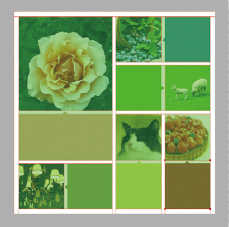 【3-1】Fireworksでスライスしたところ