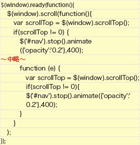 【1-2】外部ファイル化する時は太字の箇所の内側に【1-1】でコピーしてきたコードを貼りつける