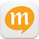 【6-5】mixiのWebClipに使われているアイコン。初めから角丸で、立体感が出るように作り込まれている