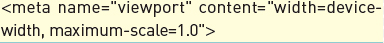 【3-1】拡大縮小禁止。横向き表示:文字サイズ→縦と同じ/コンテンツ幅→デバイスの横幅にフィット
