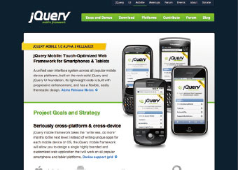 【2-1】jQuery Mobile(http://jquerymobile.com/)