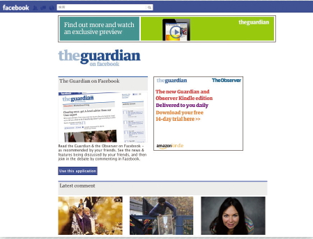 【06】「The Guardian Facebook app」