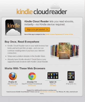 【03】Amazon Kindle Cloud Reader