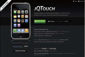 【08】jQTouch(http://jqtouch.com/)