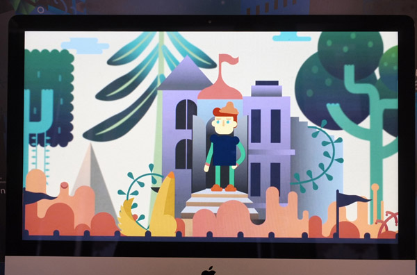 人間の行動が海洋環境にどんな影響を与えるかを学ぶ、子ども向けのインタラクティブ教材「greg underwater」(Sylvia Yang)