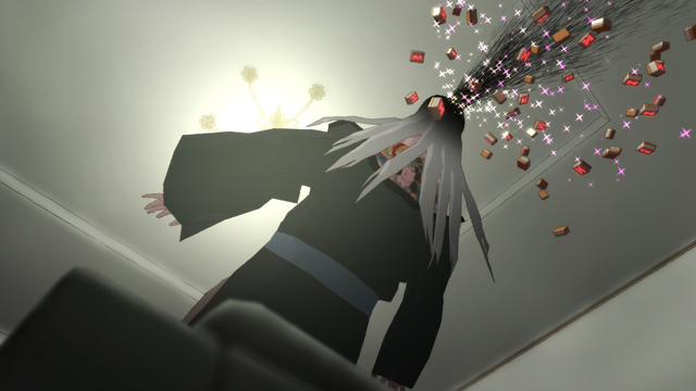 『月極蘭子』の銃撃シーン