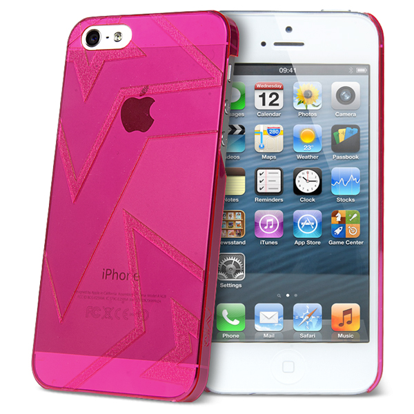 AViiQ Star 5 Crystal Case for iPhone 5 Magenta