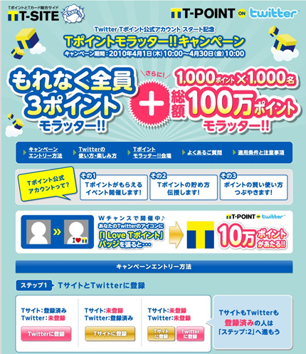 Tsiteキャンペーンサイト