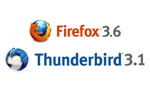 FirefoxとThunderbirdのロゴ