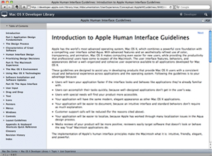 【1】「Apple Human Interface Guidelines」は、単なるデザインガイドラインに収まらないデザイナー必読の資料である
