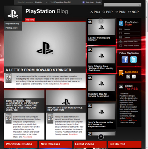 PlayStation　Blog