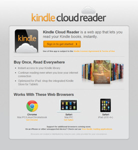 「Kindle Cloud Reader」