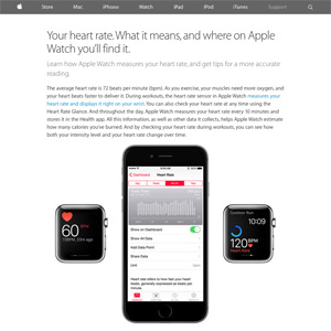 Apple Watchサポートページ