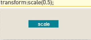 【4】scale（半分の大きさに縮小）
