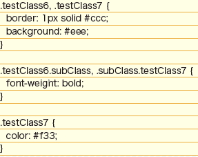 【6-2】既存のセレクタに.testClass7が追加されている。