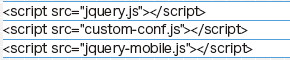 【08】custom-conf.jsはjQueryの後、jQuery Mobileの前で読み込もう。