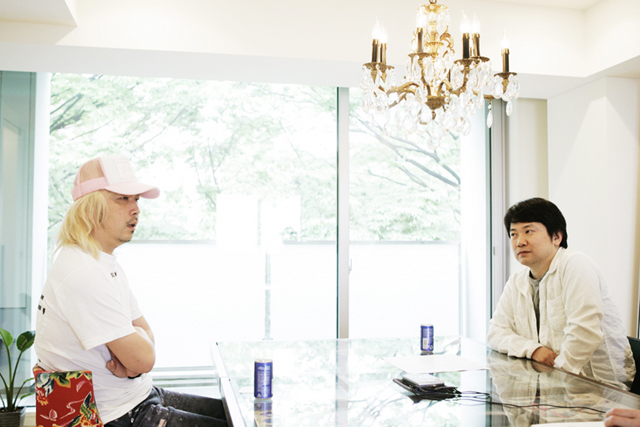 ヒロ杉山氏（右）と箭内道彦氏（左）