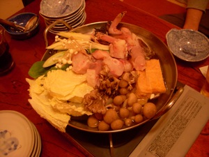 これでもかと具の入ったあんこう鍋！