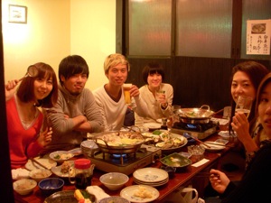 みんな揃った飲み会は久しぶりです