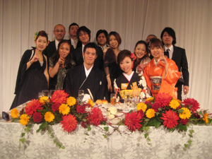 美男美女カップル！　本当に幸せそうです