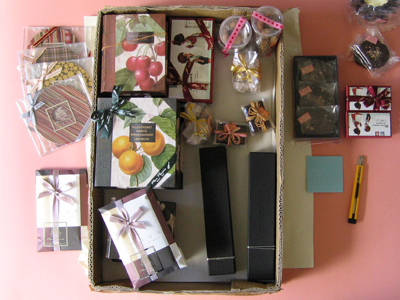 新作チョコレートの数々