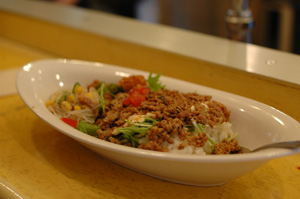 タコライス、結構おいしいです