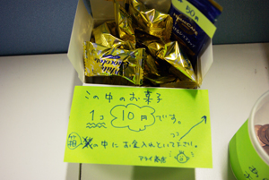 甘いものでエネルギー補給