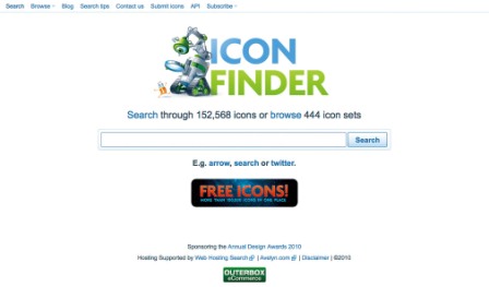 15万点以上のアイコン素材が検索の対象になっている