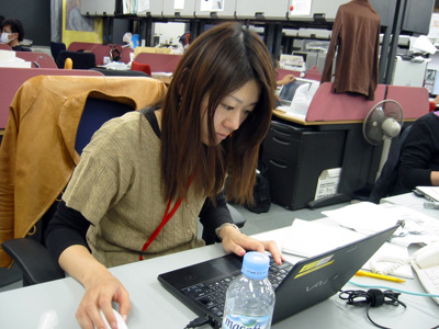 Webチームのアイドル、鎌田さん