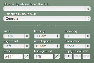 leadingはline-height、trackingはletter-spacing、word spaceはword-spacingだ