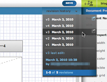 バージョン管理機能。以前の保存時の状態に戻ることができる