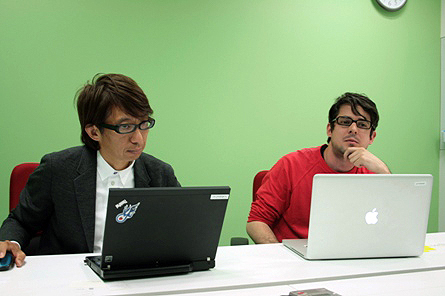 馬場氏とジェローム氏