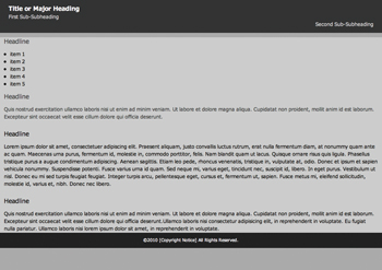 【2-2】リセット直後（左）と基本的なスタイルを指定したあとの状態（右）