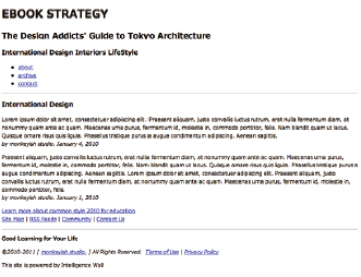 【1-1】ヘッダー（header）＋ ナビゲーションとコンテンツ（contentGroup）［ ナビゲーション（globalheader）＋ コンテンツ］ ＋ フッター（footer）という構成