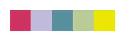 【4-1】明度と彩度に差がありトーンが揃っていない