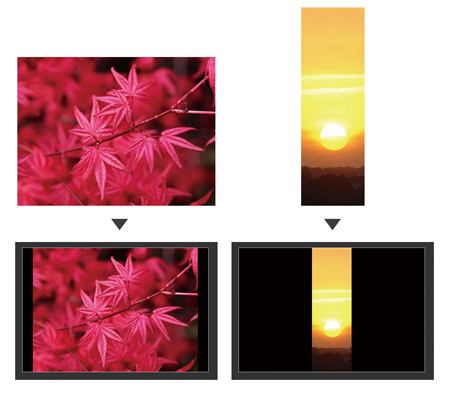 【5-2】比率もサイズも違う画像を縦横比を保ったままフィットさせることができる