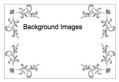 【4-2】それぞれのコーナーに背景画像が配置された