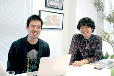 片岡巧氏と吾郷協氏