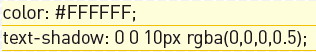 【6-1】シャドウにアルファを設定