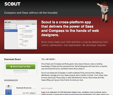 【2-1】SCOUTの公式サイト（http://mhs.github.com/scout-app/）