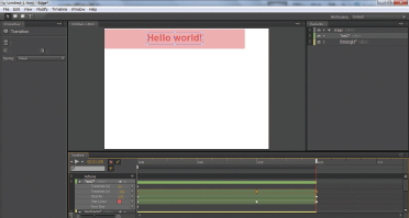【07】距形の入力やテキストフィールドの挿入などは、普段から慣れ親しんでいるAdobeの他ツールと同様の操作感。単純な操作ならば、迷うことはあまりない。
