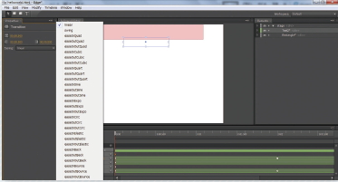 【08】アニメーションのさまざまな挙動が一覧になっており、どれか選択するとその通りの挙動が簡単に再現できる。もちろん、アニメーションの動く時間や挙動の軌道などは、細かく設定することが可能だ。