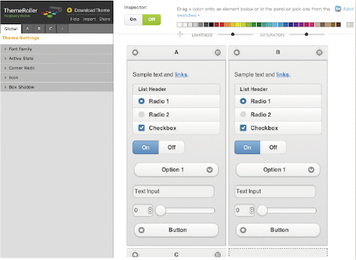 【14】テーマを指定しない場合の表示。