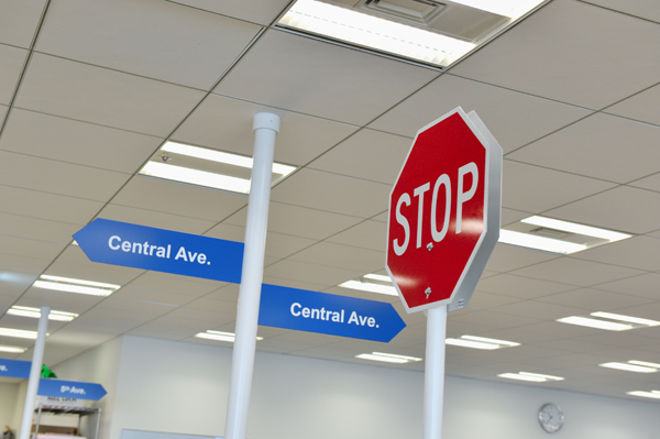 22階にある執務室のテーマは「道」