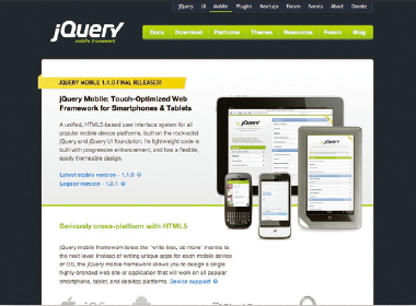 【22】jQuery Mobile（http://jquerymobile.com/）