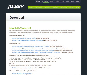 jQuery Mobile http://jquerymobile.com/