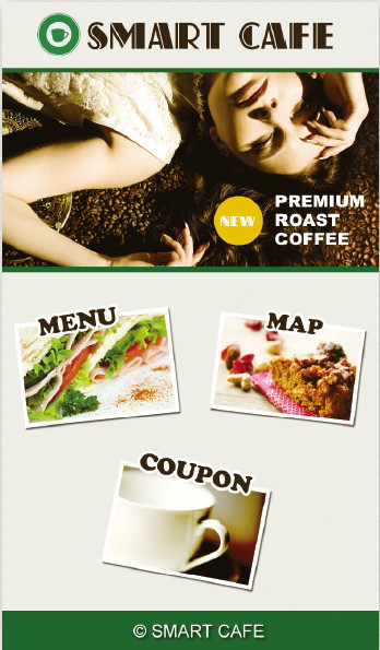 【3-1】トップページデザインイメージ。