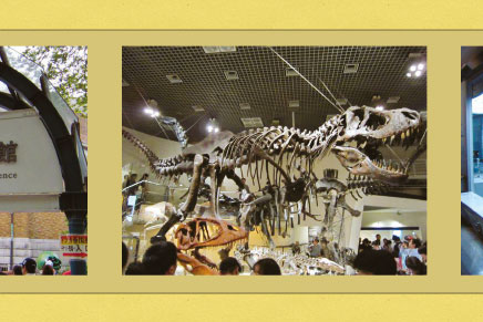 【1-1】コントローラのないスライドショー。自動で画像が移動しユーザーは見るだけになる。